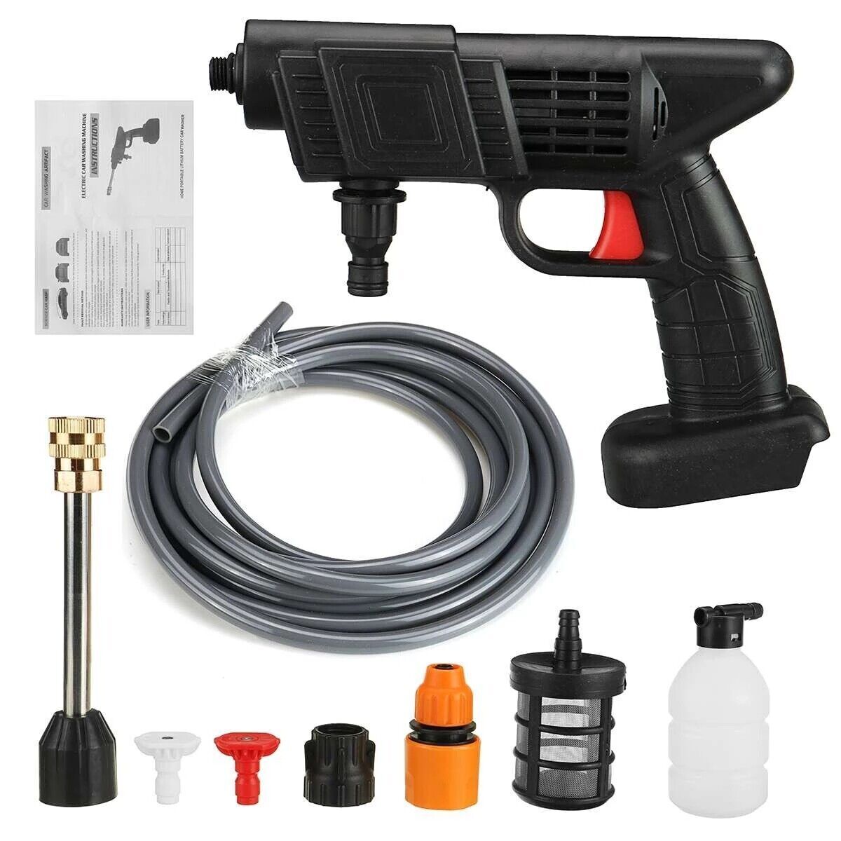 Cordless High Pressure Washer (+2 FREE Batteries)